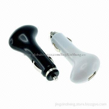In-car Chargers with 5V/2A Output, OEM/ODM Services Offered